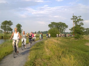 Fietsen rond de Friese meren