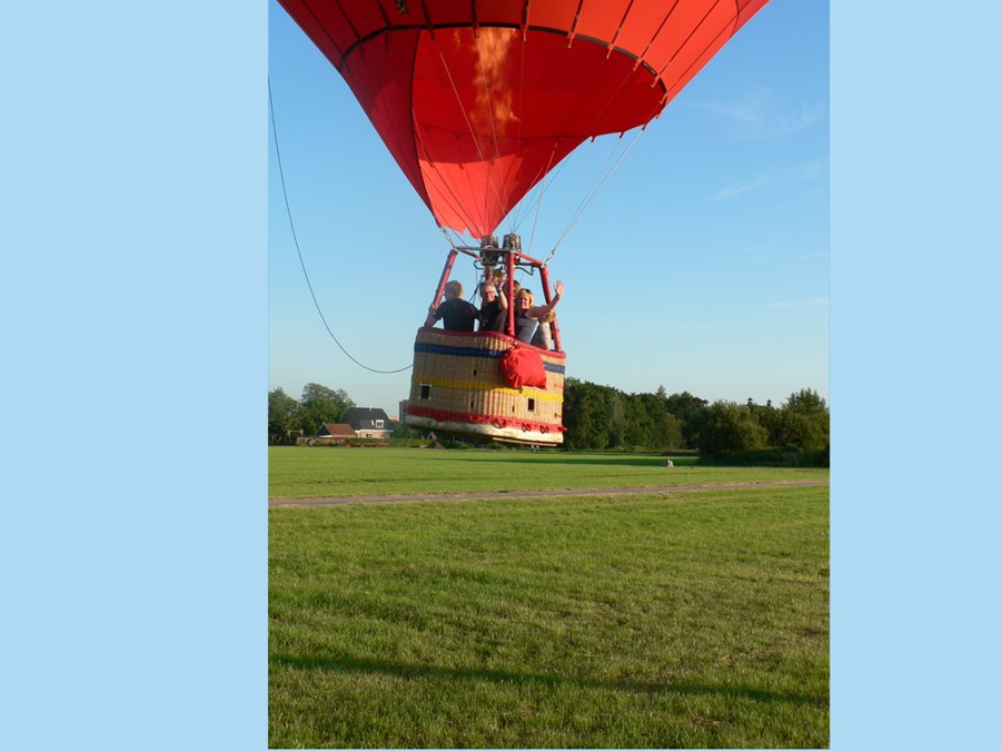 Vakantiewoning Friesland om met je ballon op te stijgen