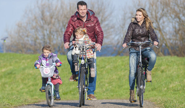 luxurious family weekend Radfahren in Holland