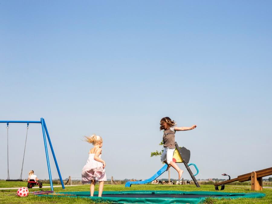 Trampolinespringen een favoriete bezigheid