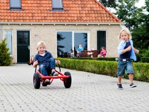 Luxe vakantie met skelters voor de kinderen