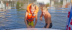 Zwemmen in de Friese meren